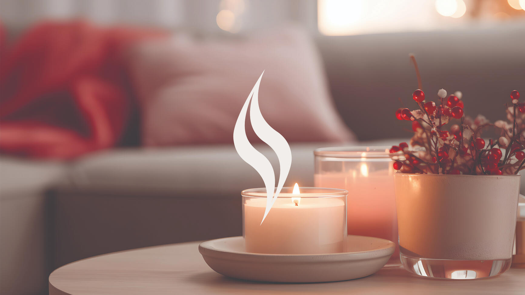 Branding - The Blow Kiss Candle Company